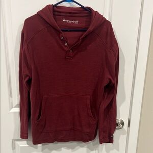 Dark red/burgundy Hooded Sweatshirt